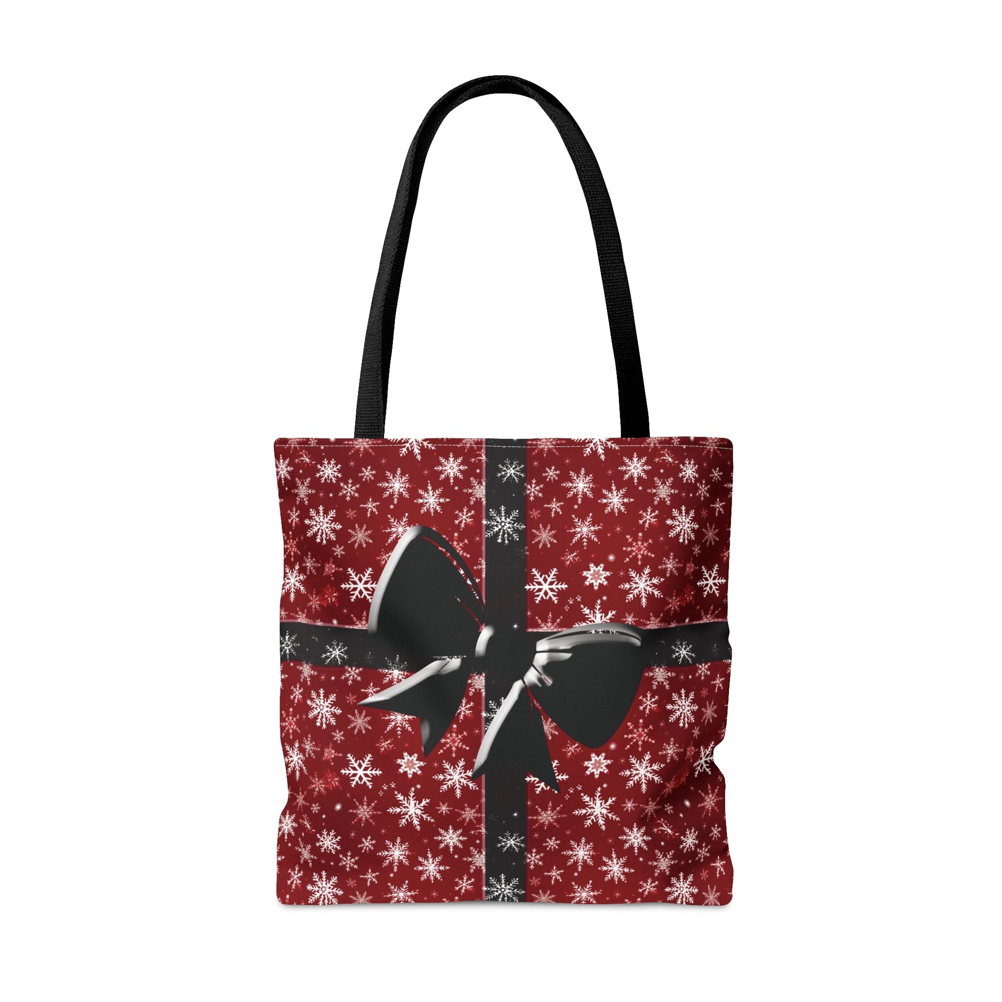 Christmas Bow Red Tote Bag Tote Bag JSCHAFFA.com