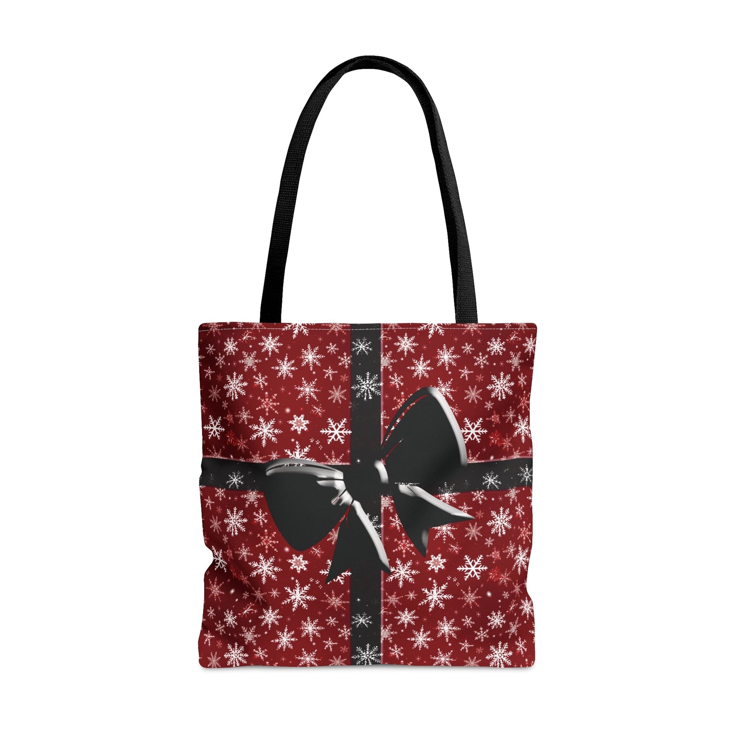 Christmas Bow Red Tote Bag Tote Bag JSCHAFFA.com