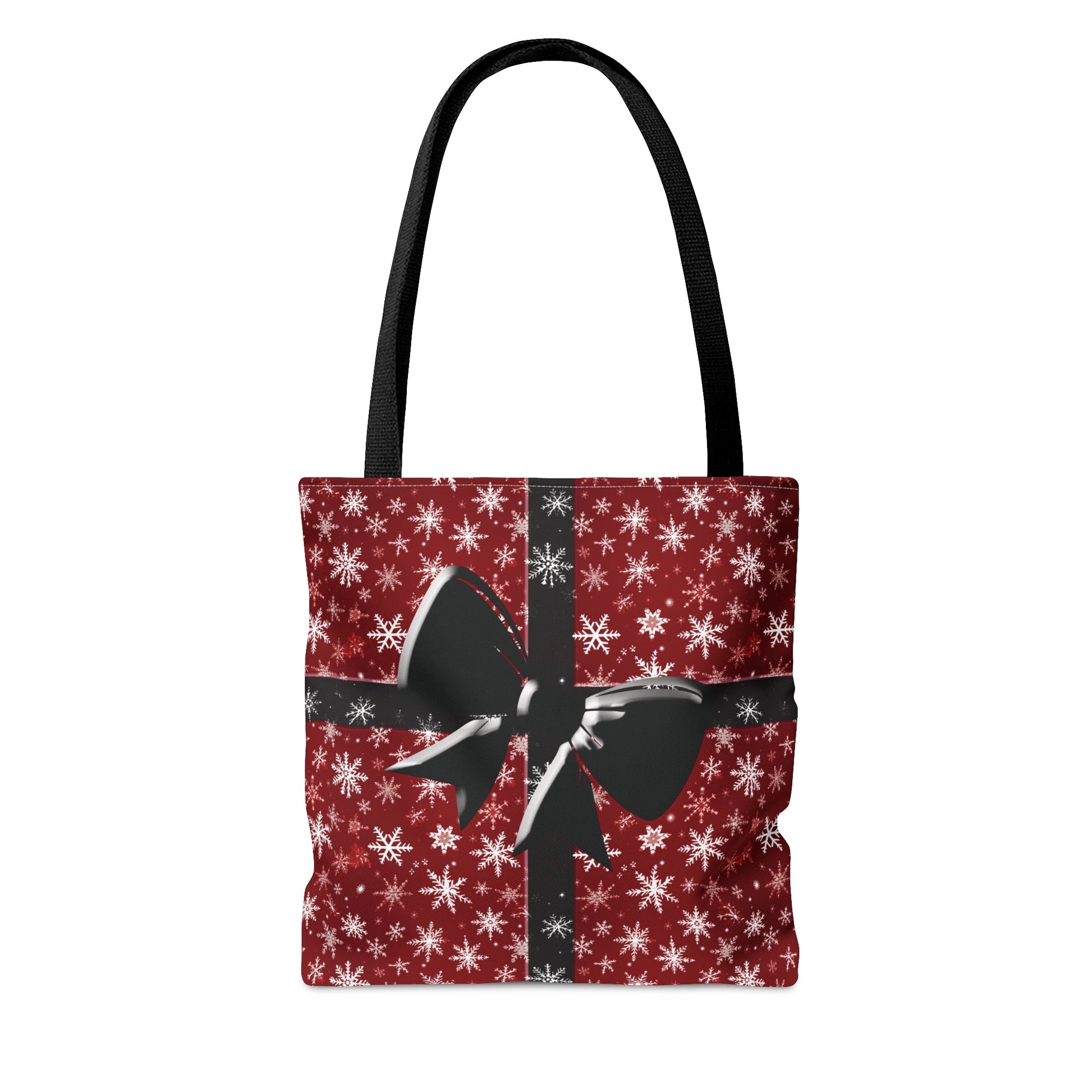 Christmas Bow Red Tote Bag Tote Bag JSCHAFFA.com