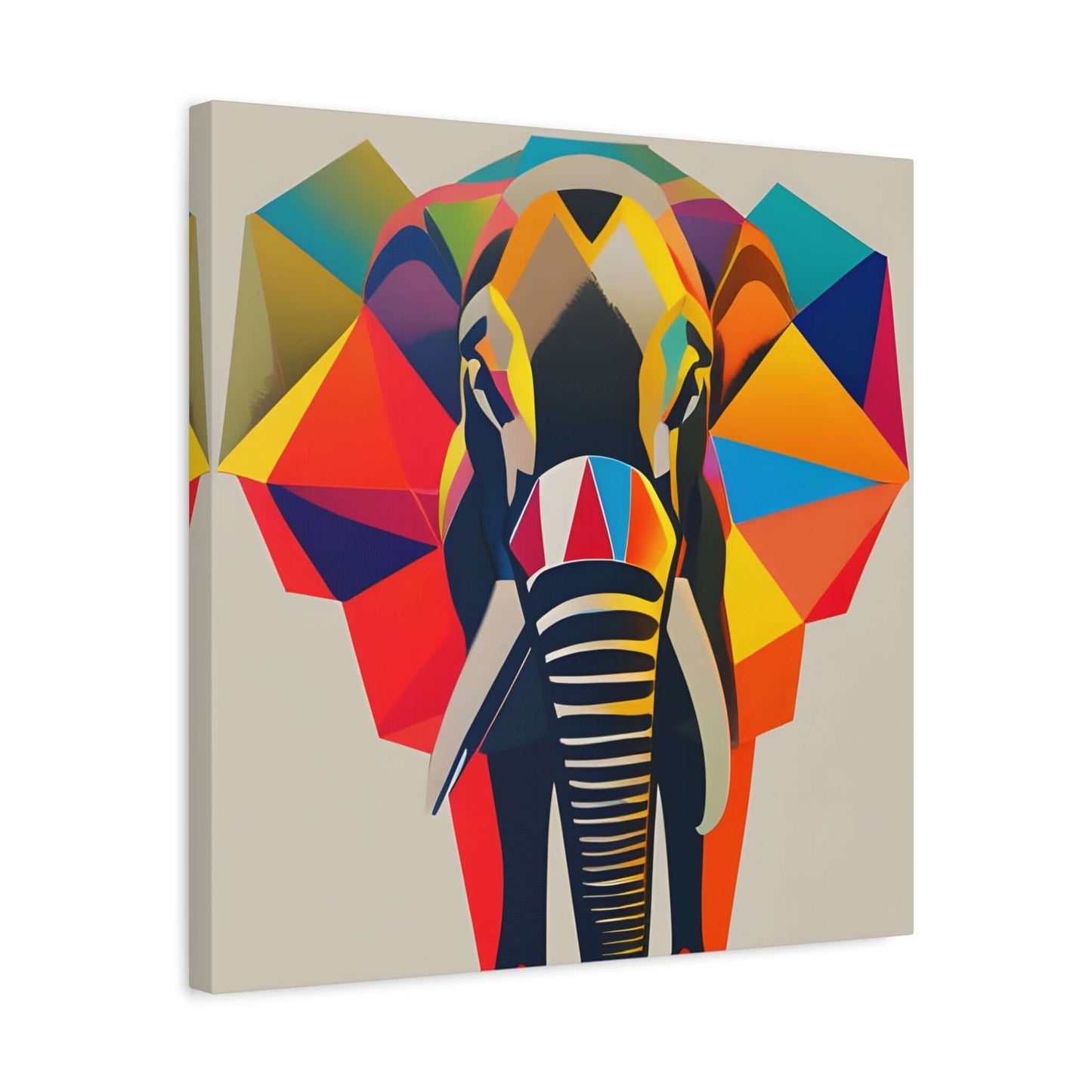 Majestic Elephant Canvas Art - Exquisite Wildlife Wall Decor for Home and Office Canvas JSCHAFFA.com