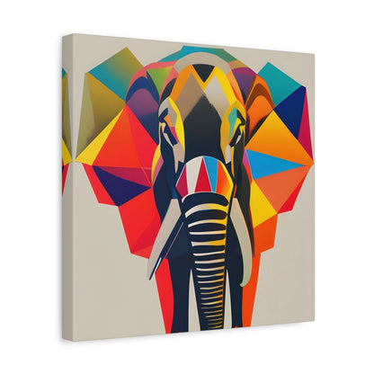 Majestic Elephant Canvas Art - Exquisite Wildlife Wall Decor for Home and Office Canvas JSCHAFFA.com