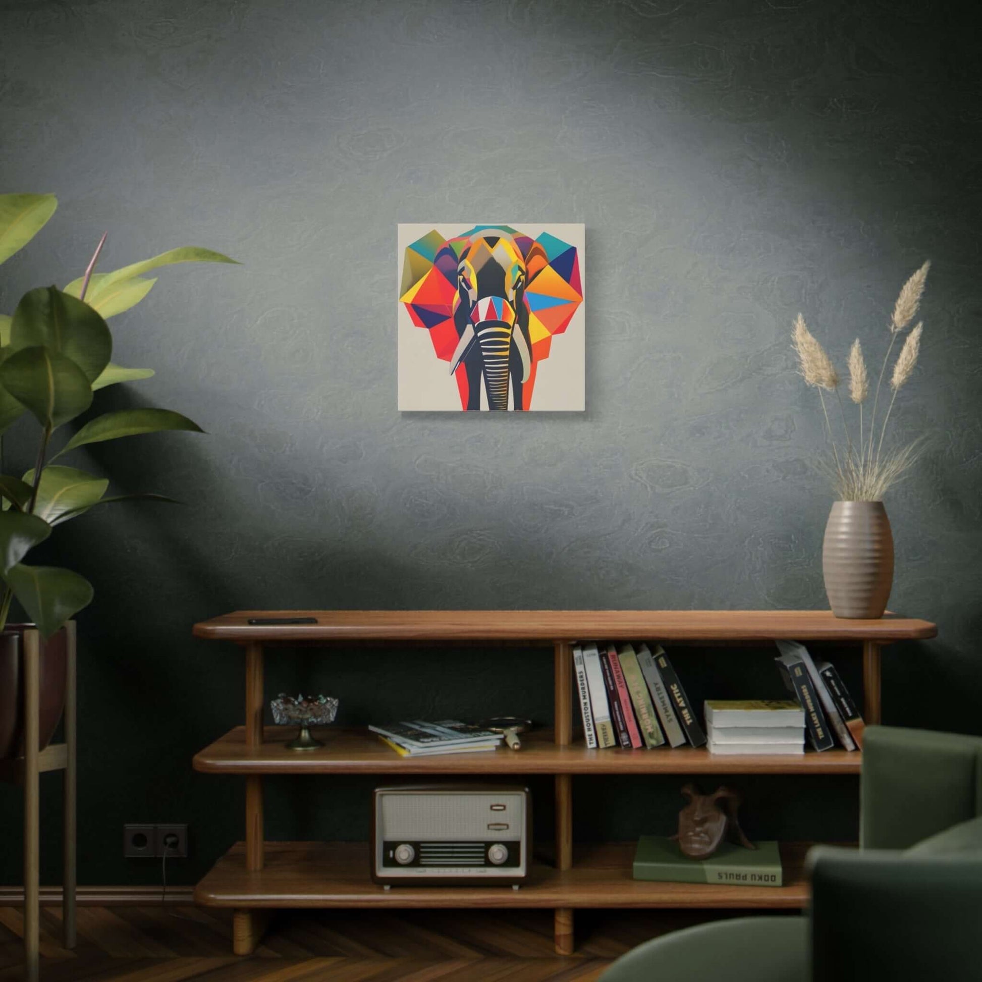 Majestic Elephant Canvas Art - Exquisite Wildlife Wall Decor for Home and Office Canvas JSCHAFFA.com