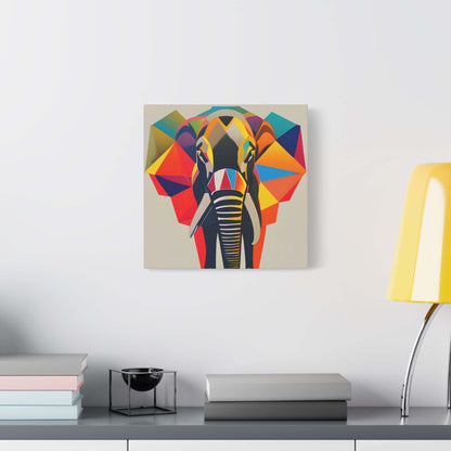 Majestic Elephant Canvas Art - Exquisite Wildlife Wall Decor for Home and Office Canvas JSCHAFFA.com