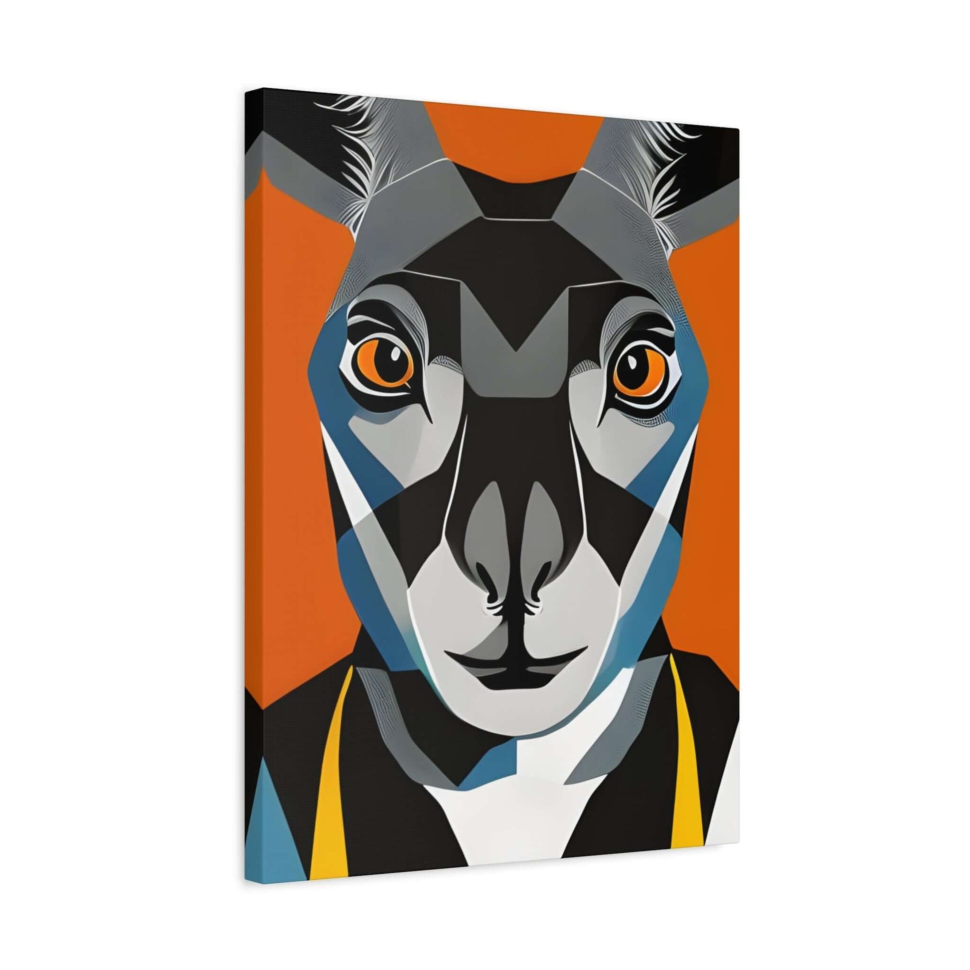 Graceful Kangaroo Canvas Art - Stunning Australian Wildlife Wall Decor Canvas JSCHAFFA.com