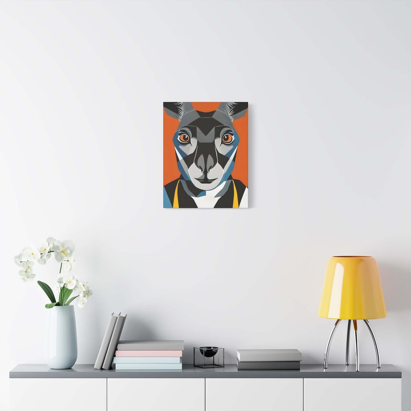 Graceful Kangaroo Canvas Art - Stunning Australian Wildlife Wall Decor Canvas JSCHAFFA.com