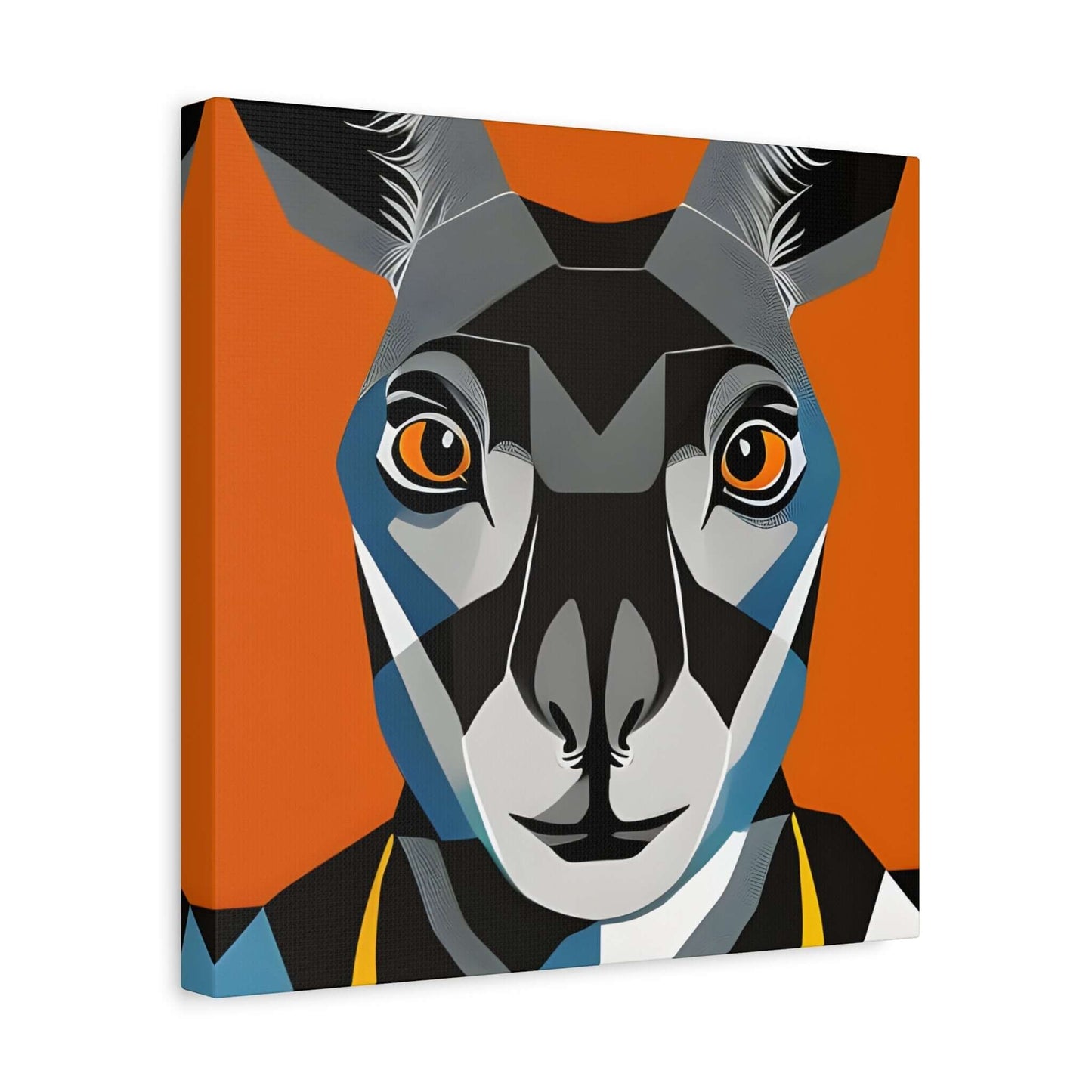 Graceful Kangaroo Canvas Art - Stunning Australian Wildlife Wall Decor Canvas JSCHAFFA.com