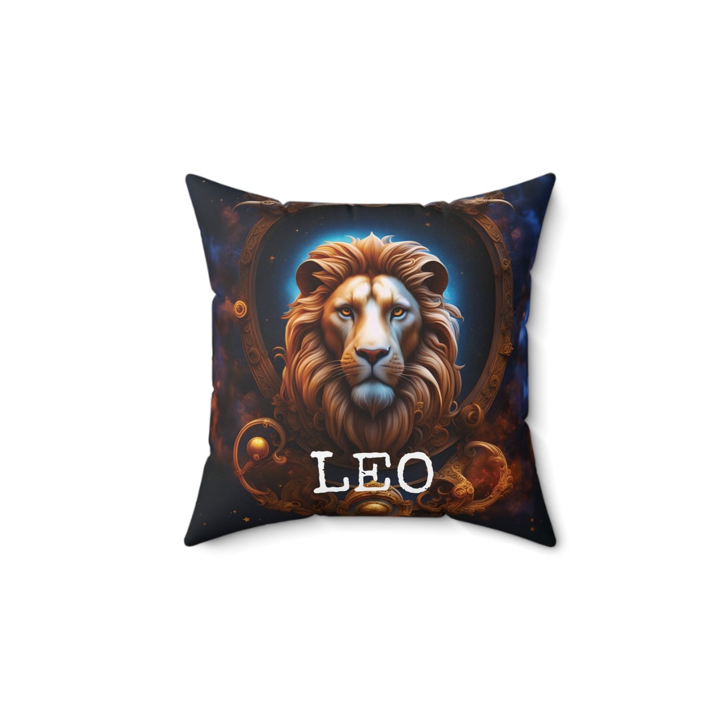 Leo horoscope Square Throw Pillow 3D Print Lion Lumber Cushion Home Decor JSCHAFFA.com