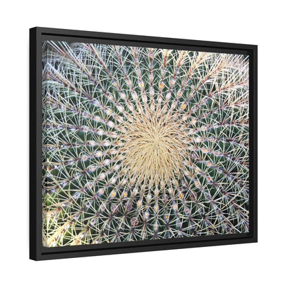 Cactus Wall aArt Matte Canvas With Black Frame Wall art JSCHAFFA.com