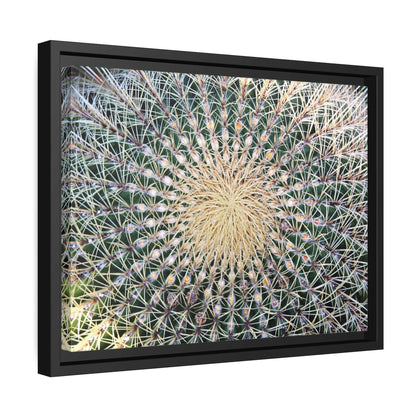 Cactus Wall aArt Matte Canvas With Black Frame Wall art JSCHAFFA.com