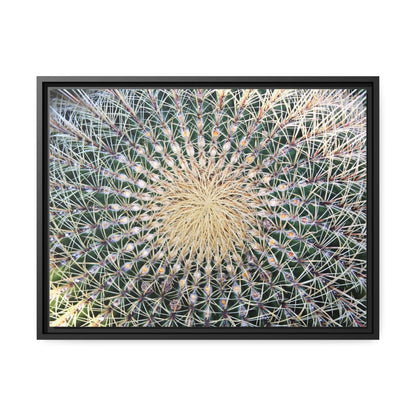 Cactus Wall aArt Matte Canvas With Black Frame Wall art JSCHAFFA.com