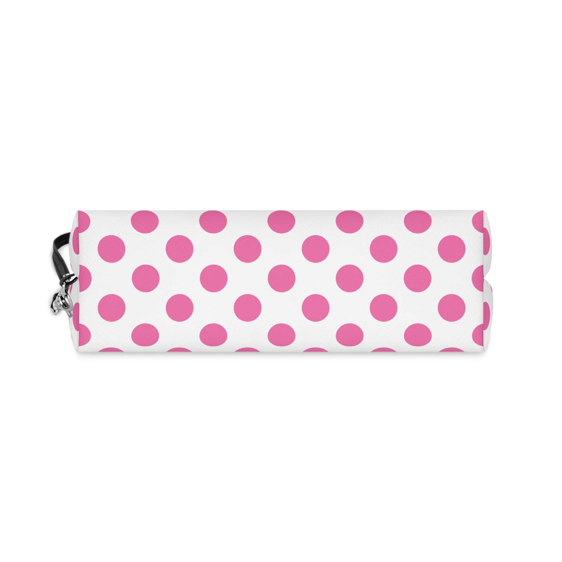 Pink polka dot Makeup Bag Travel Makeup Bag JSCHAFFA.com