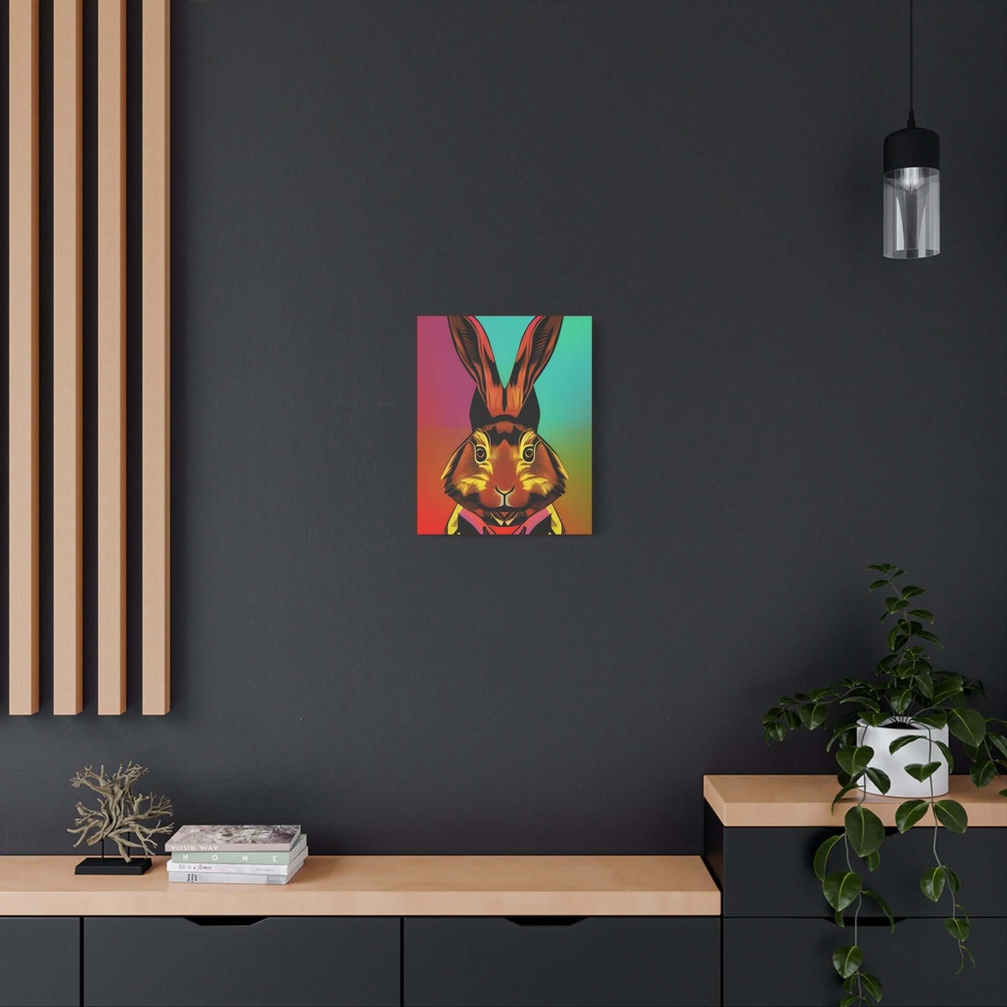 Rabbit Premium wall art Canvas decor Canvas JSCHAFFA.com